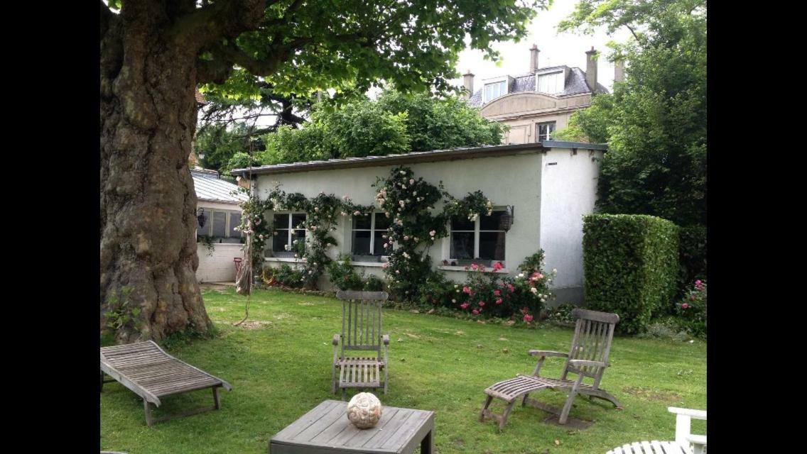 Le Petit Val Rose Villa Villennes-sur-Seine Exteriör bild